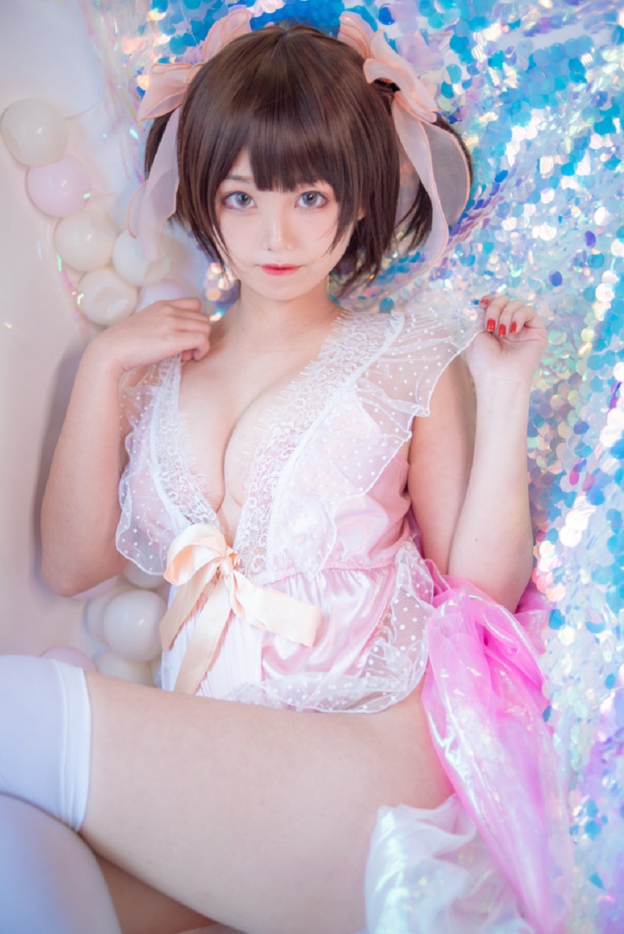 蜜汁猫裘 粉色私房[14P]