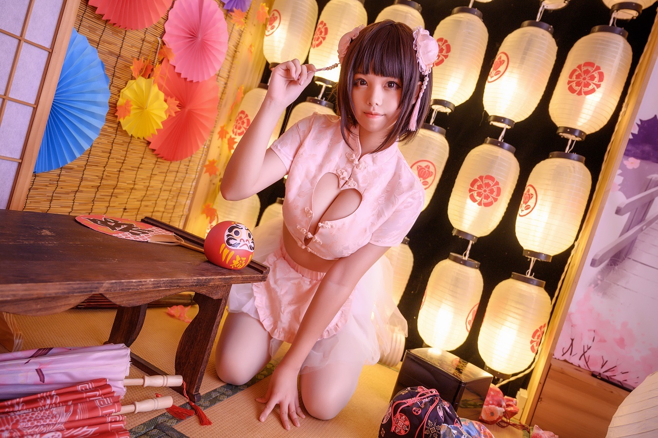 蜜汁猫裘 中华娘正片[34P]