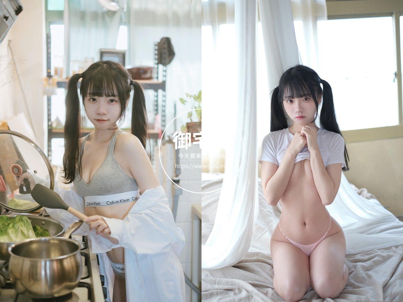 可可小白兔 白嫩系双马尾萌妹,反差感拉满 写真合集